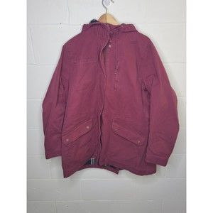 Duluth Trading Company Jacket Maroon Women's Size 2XL